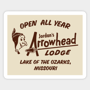 ARROWHEAD LODGE Magnet